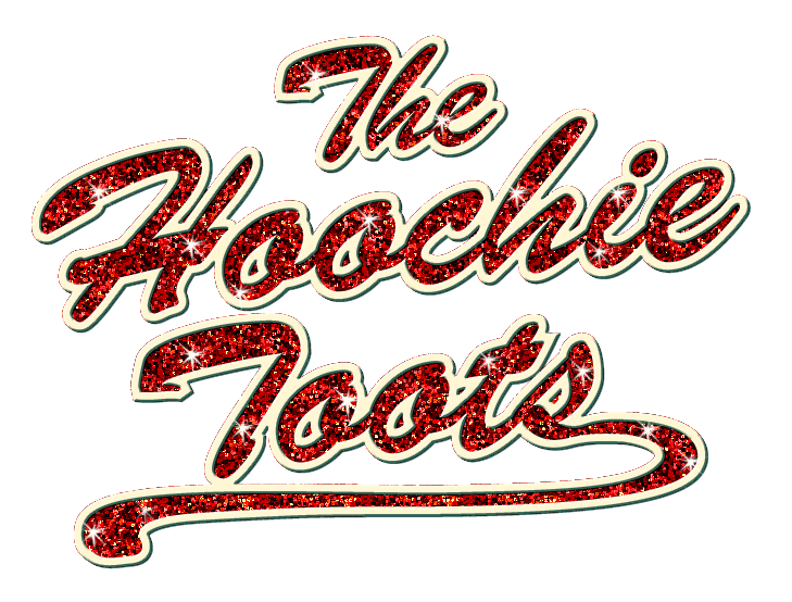 Hoochie Toots sparkly logo